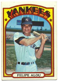 1972 Topps Baseball Cards      263     Felipe Alou